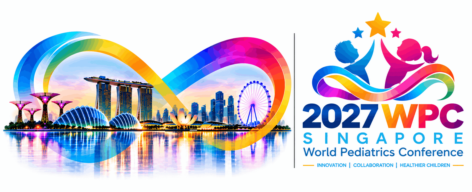 2027 world pediatrics conference logo